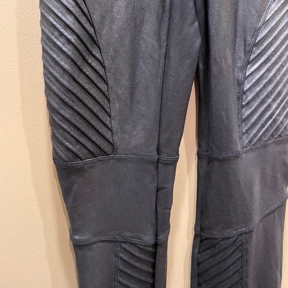 Spanx Moto Faux Leather Leggings - Picture 3 of 6